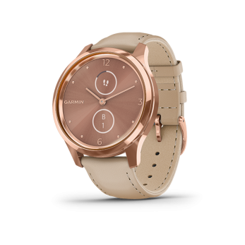 vivomove Luxe Rose Gold-Light Sand, Leather